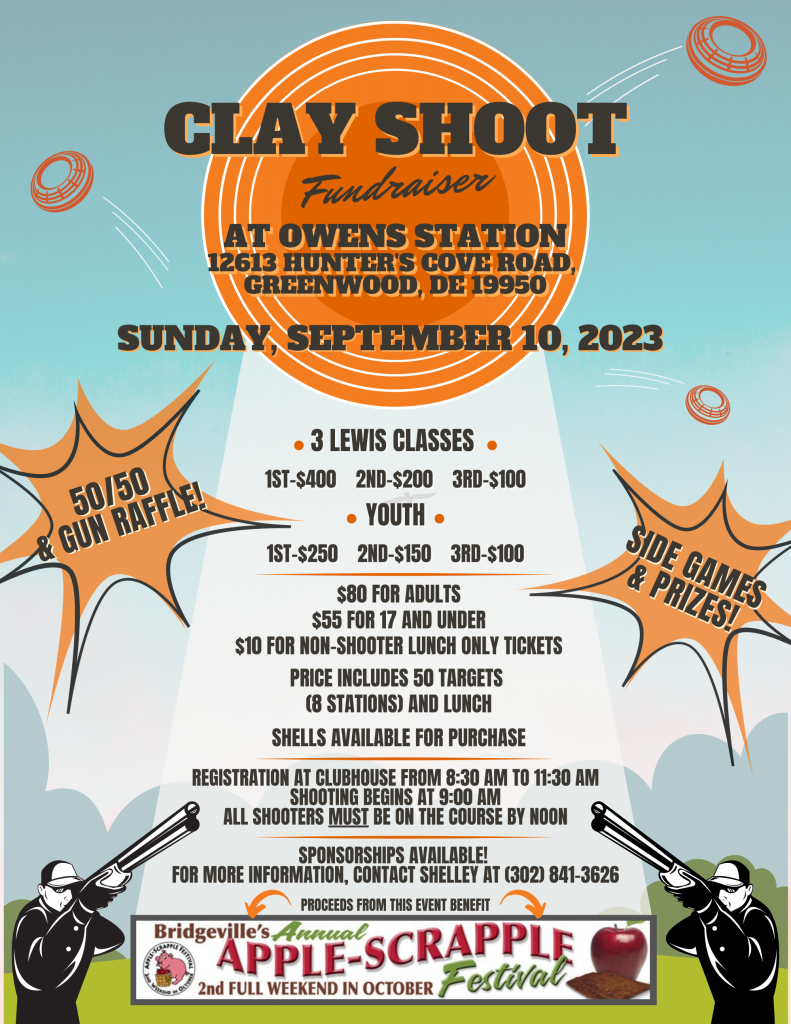 clay shoot flyer