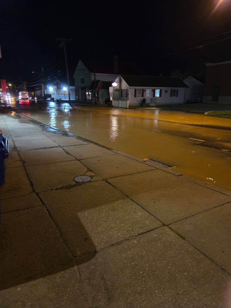 photo of water on market street