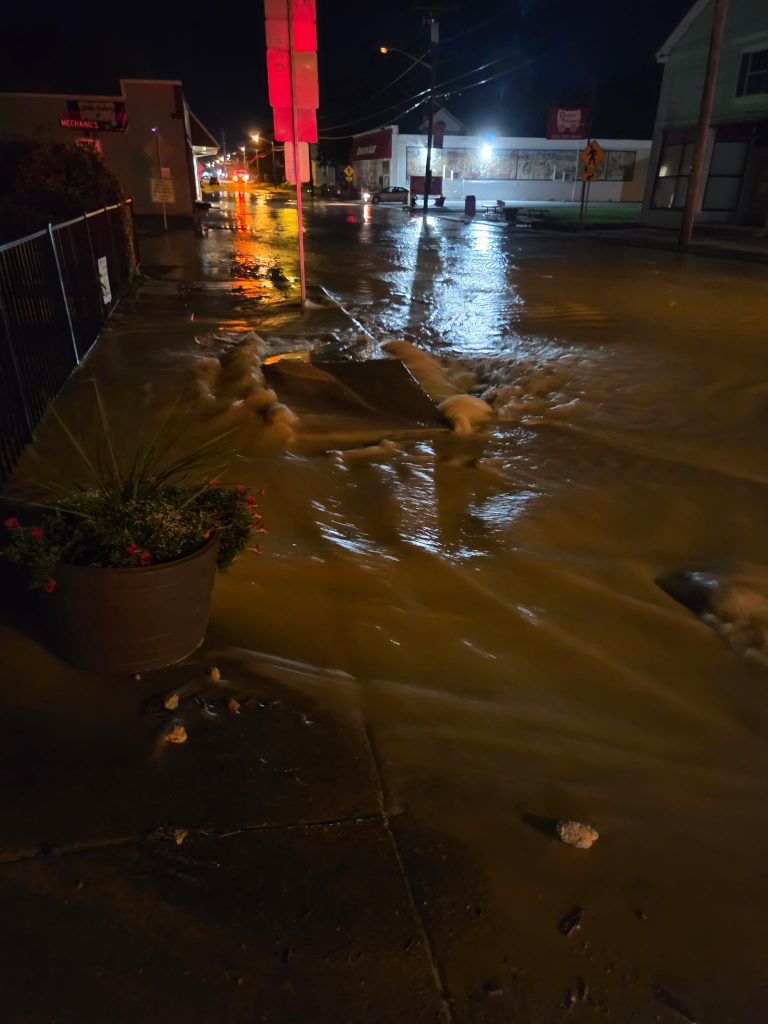 photo of water on Market Street